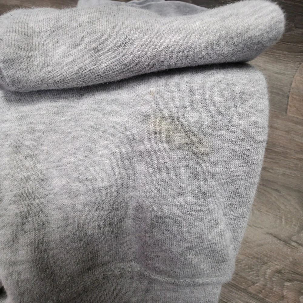 The North Face Hoodie Mens‎ M Gray Logo Graphics Athleisure Sweatshirt Thrashed